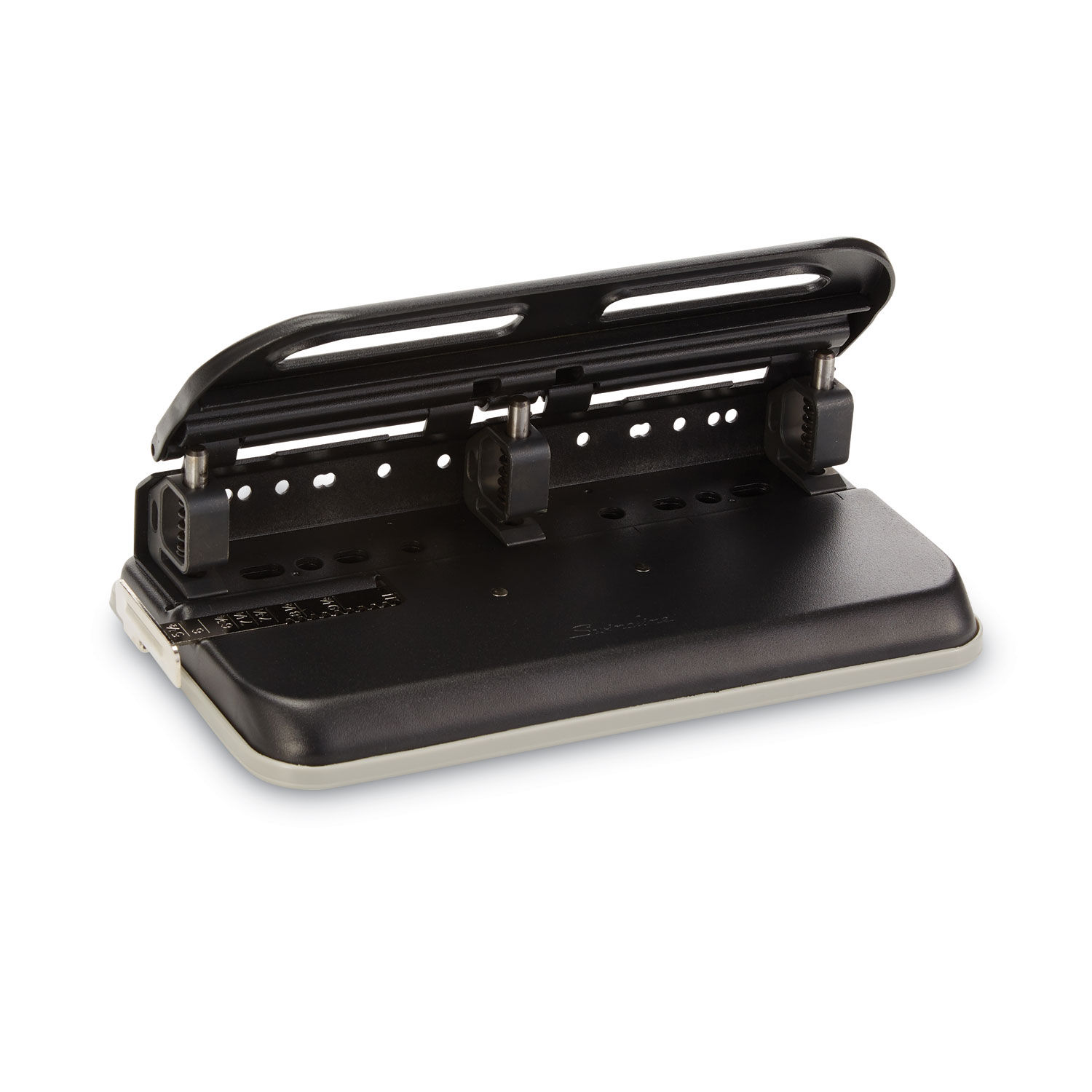 40-Sheet Heavy-Duty Three-Hole Punch with Gel Padded Handle, 9/32 Holes,  Black - Office Express Office Products