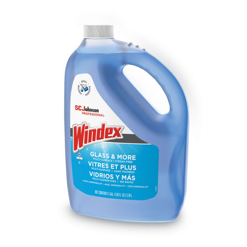 Windex Glass Cleaner: Liquid, Trigger Spray Bottle, 23 oz, Unscented, 8 Pk