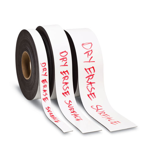 1/2 x 10 ft Adhesive Magnet Strip Roll, 6 Rolls