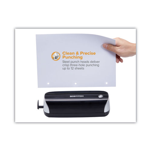 Electric Hole Punch, 12 Sheets