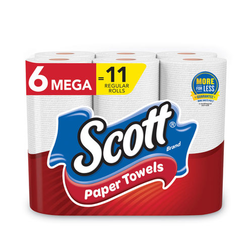 Scott Kitchen Paper Towels, Perforated Roll - 8 4/5 in x 11 in