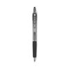 PIL15001 - Precise Gel BeGreen Gel Pen, Retractable, Fine 0.7 mm, Black Ink, Smoke Barrel, Dozen