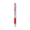 PIL32212 - EasyTouch Ballpoint Pen, Retractable, Fine 0.7 mm, Red Ink, Clear Barrel, Dozen