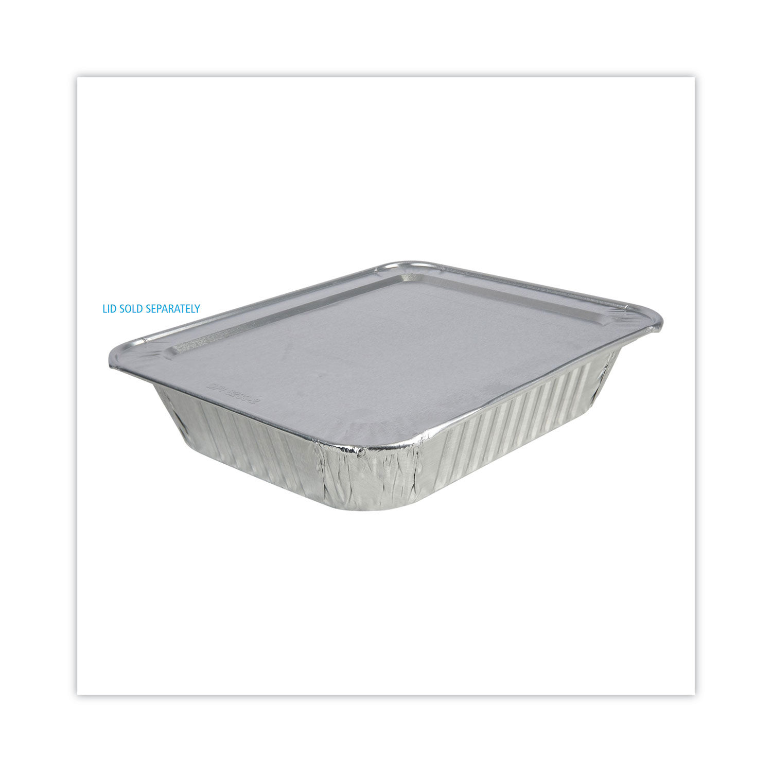 Karat Half Size Standard Aluminum Foil Deep Steam Table Pans - 100 Pcs