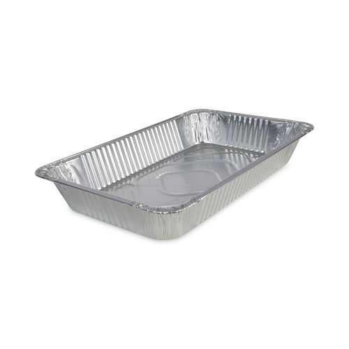 Choice Full Size Foil Steam Table Pan Deep 3 3/8 Depth - Full Size Deep -  50/Case