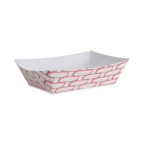Paper Food Baskets by Boardwalk® BWK30LAG200