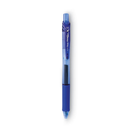 EnerGel-X Retractable Liquid Gel Pen, Black, 0.5mm - PENBLN105A, Pentel Of  America