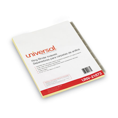 Insertable Tab Index by Universal® UNV21873