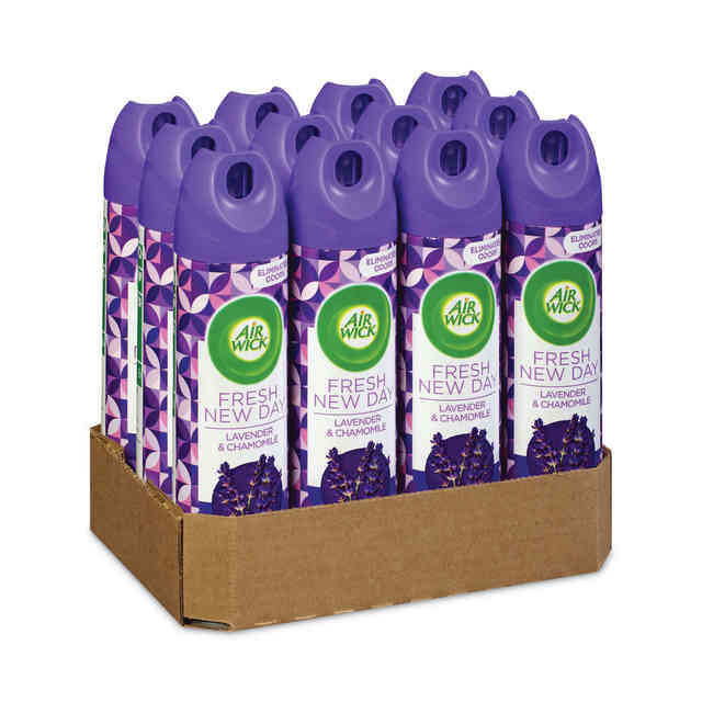 Air Wick Aerosol Spray Air Freshener Lavender Chamomile 8 Oz Can - Office  Depot