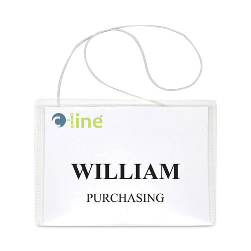 Name Badge Kits by C Line® CLI96043 OnTimeSupplies com
