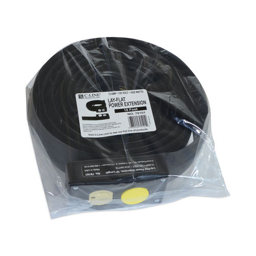 Lay-Flat Power Extension Cord Cover 