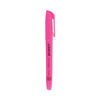 UNV08855 - Pocket Highlighters, Fluorescent Pink Ink, Chisel Tip, Pink Barrel, Dozen