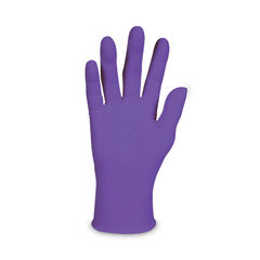 KCC55082 - PURPLE NITRILE Exam Gloves, 242 mm Length, Medium, Purple, 100/Box