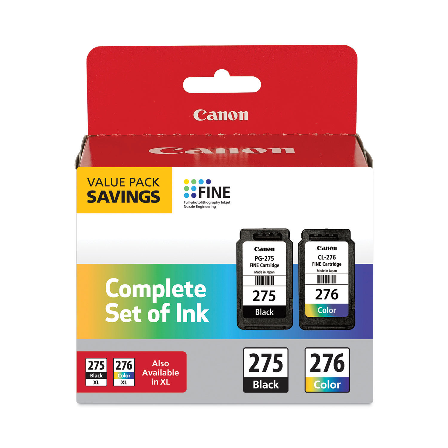 4988C005 (PGI-275; CLI-276) Multipack Ink by Canon® CNM4988C005 |  OnTimeSupplies.com