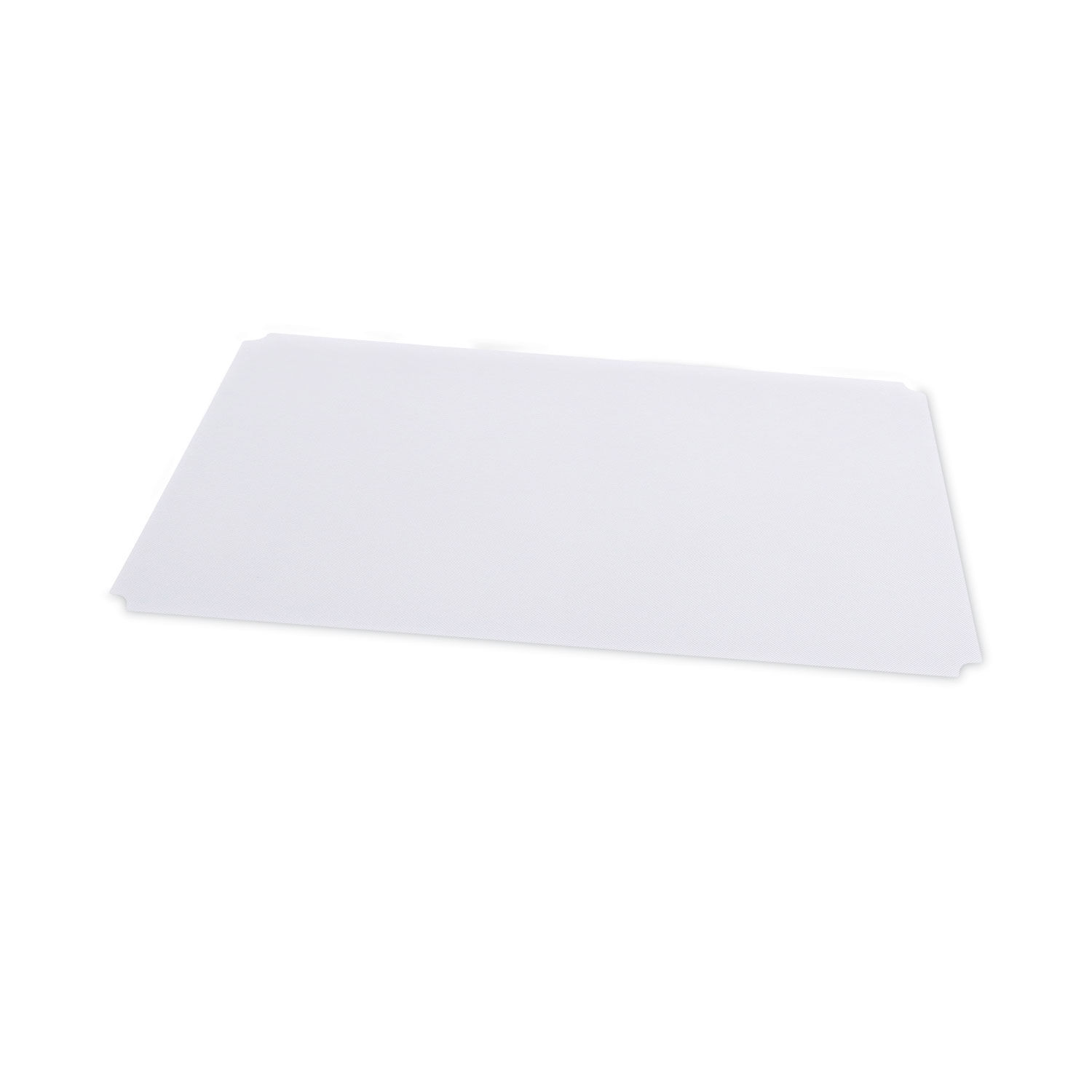 Shelf Liners For Wire Shelving, Clear Plastic, 48w x 24d, 4/Pack