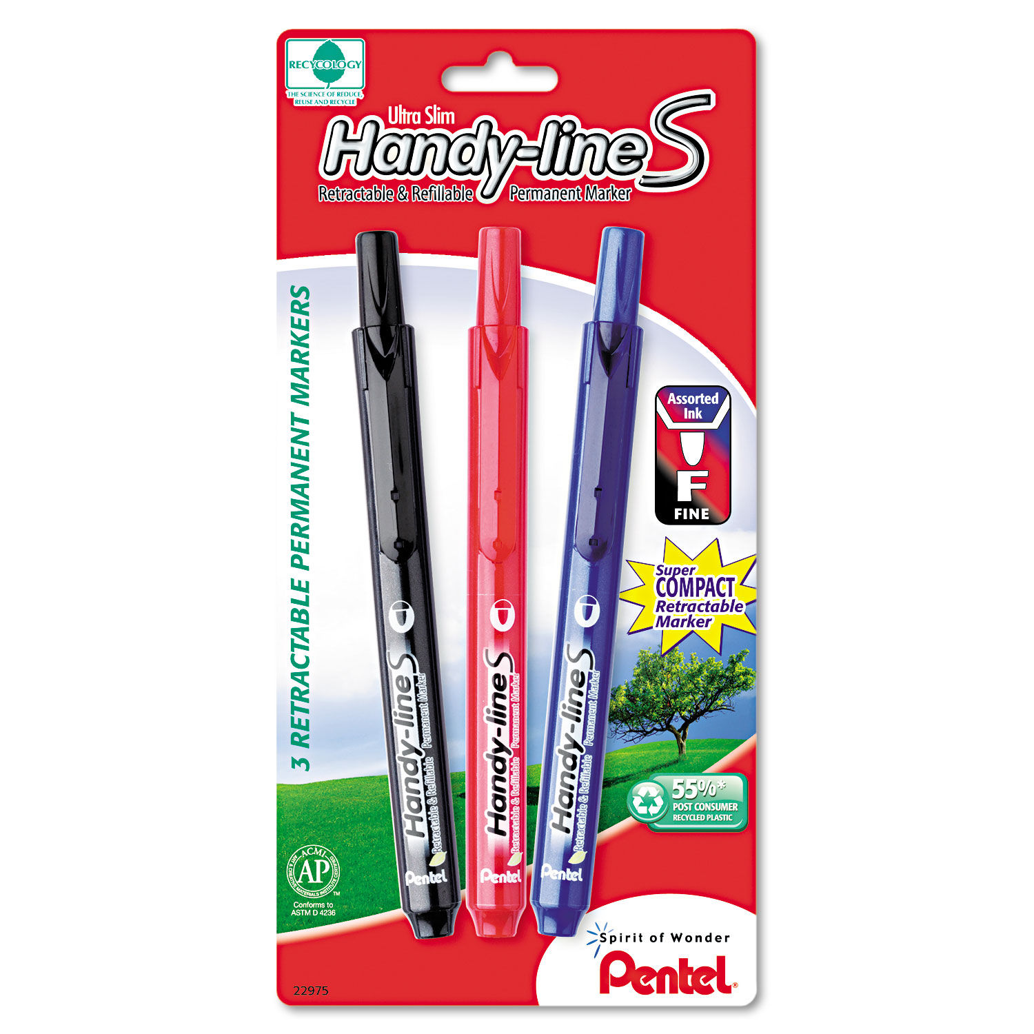 Sharpie Retractable Permanent Markers - SAN32726PP 