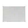 UNV43725 - Modern Melamine Dry Erase Board with Aluminum Frame, 72 x 48, White Surface