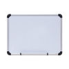 UNV43732 - Magnetic Steel Dry Erase Marker Board, 24 x 18, White Surface, Aluminum/Plastic Frame