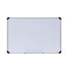 UNV43733 - Magnetic Steel Dry Erase Marker Board, 36 x 24, White Surface, Aluminum/Plastic Frame