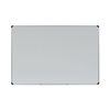 UNV43735 - Magnetic Steel Dry Erase Marker Board, 72 x 48, White Surface, Aluminum/Plastic Frame