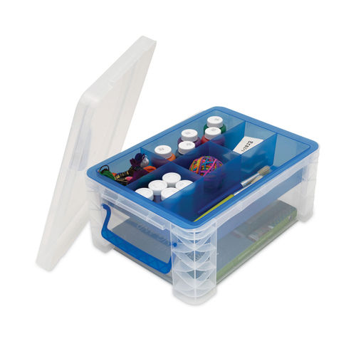 DL Pro Multi Compartment Storage Box Blue