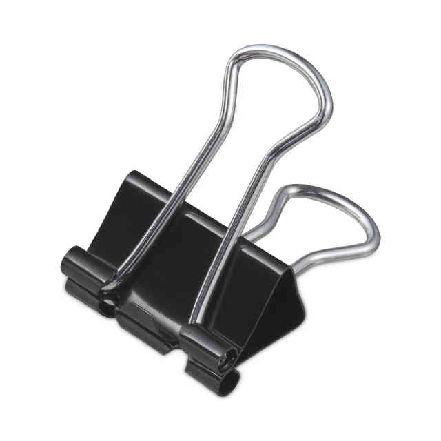 Black Binder Clips 20 Pack