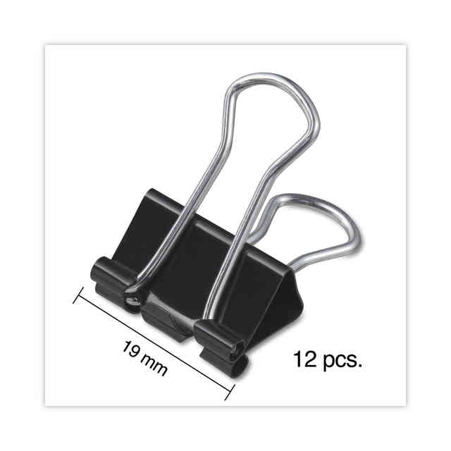 UNV10200 Small Binder Clips by Universal