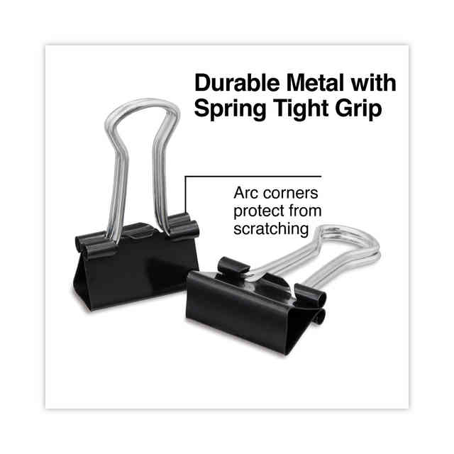 UNV10200 Small Binder Clips by Universal