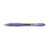 PIL31029 - G2 Premium Gel Pen, Retractable, Fine 0.7 mm, Purple Ink, Smoke/Purple Barrel, Dozen