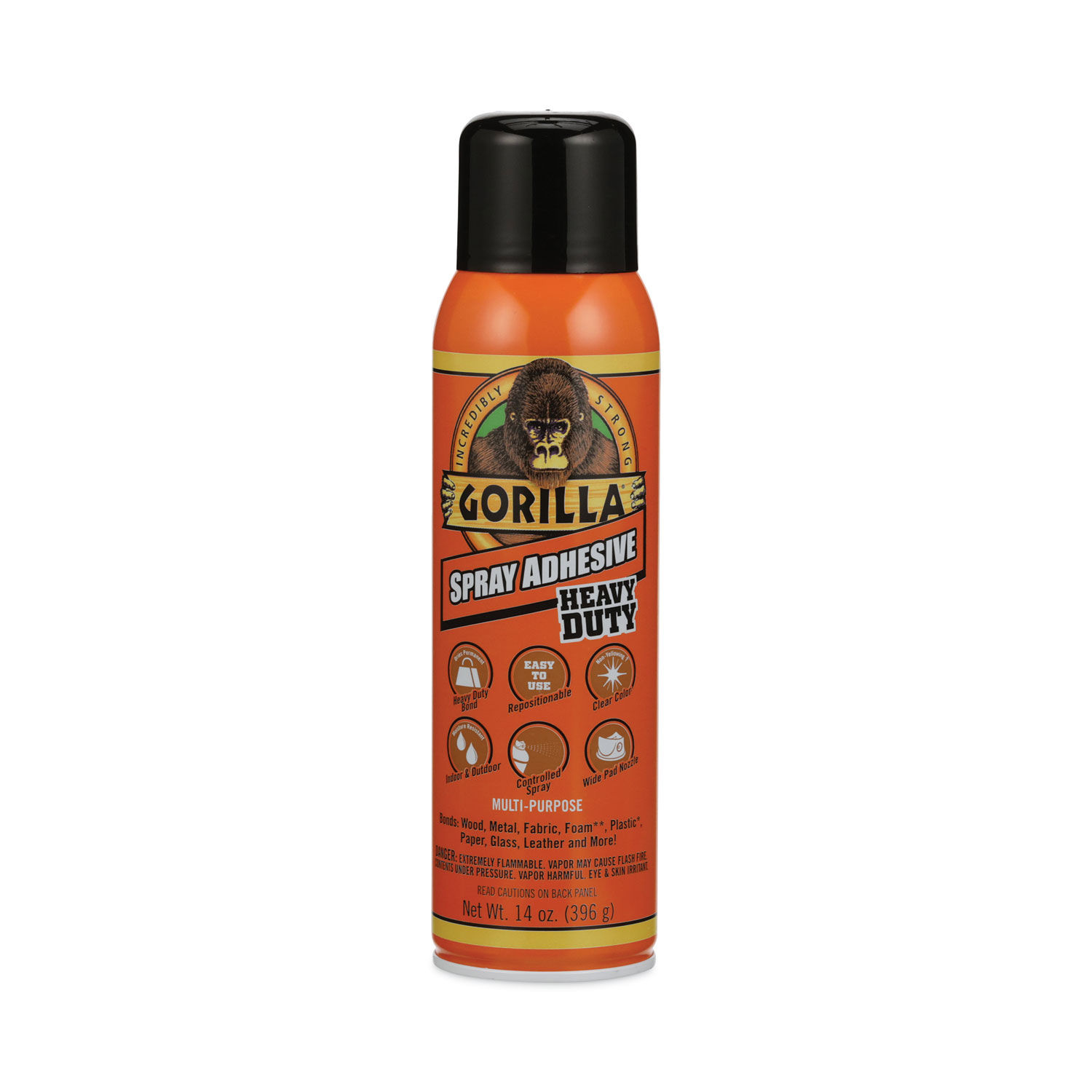 Gorilla Spray Adhesive HEAVY DUTY - Reading the Whole Bottle 