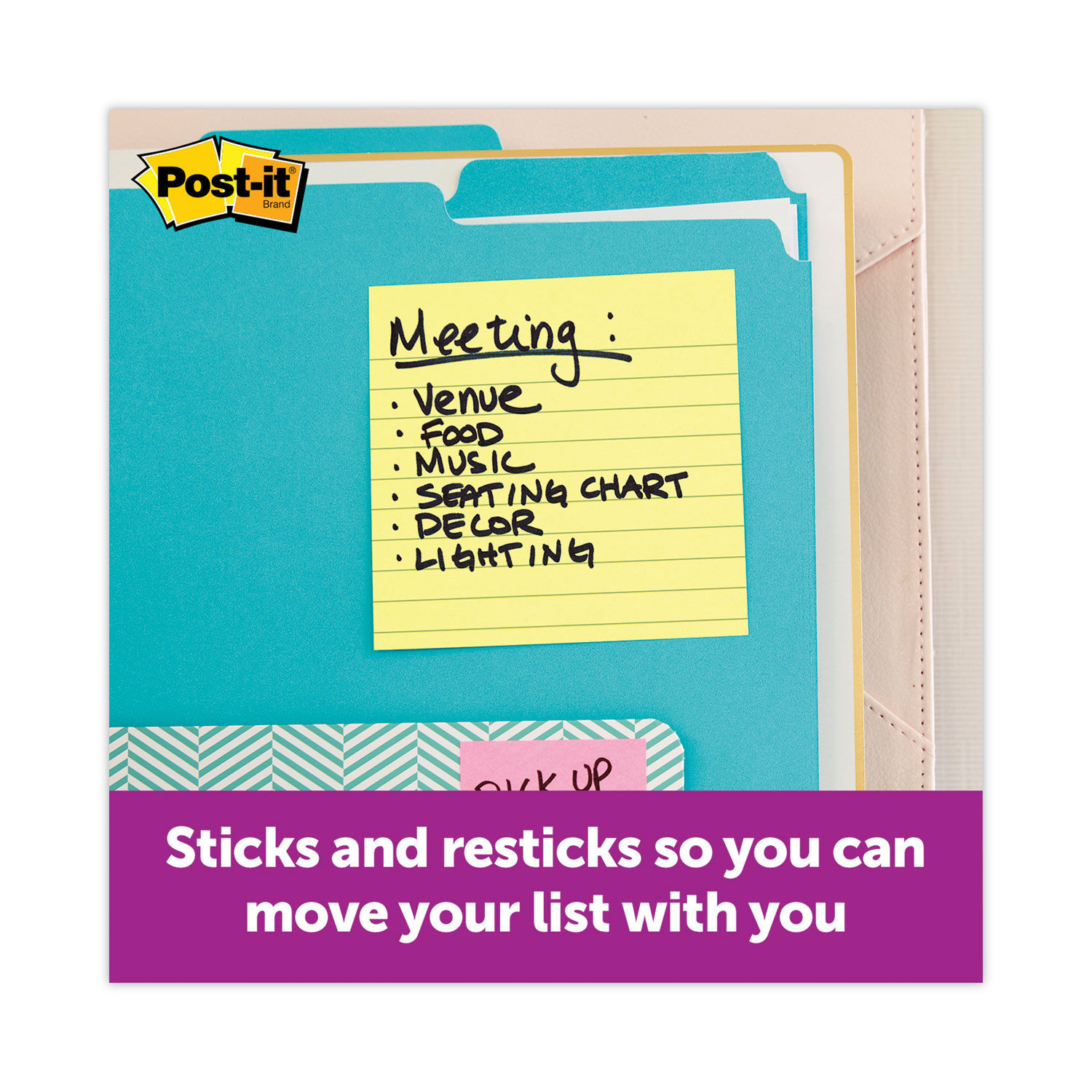 Post it Super Sticky Notes 4 in x 4 in 6 Pads 90 SheetsPad 2x the Sticking  Power Canary Yellow Lined - Office Depot