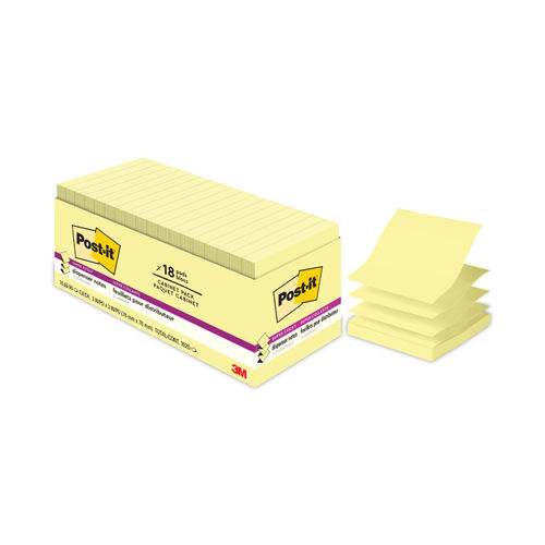 Post it Super Sticky Pop Up Notes 3 in x 3 in 10 Pads 90 SheetsPad