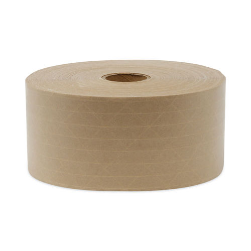 Wrapemo Brown Packing Tape, Kraft Paper Tape Brown Gummed Tape, 6