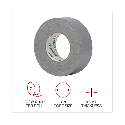 Duct Tape, White, 1.88-In. x 60-Yd.