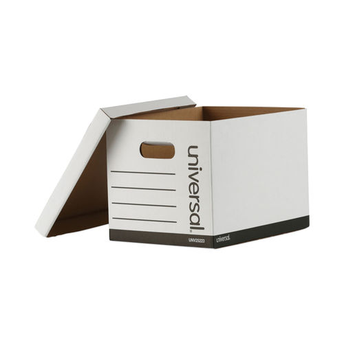 Basic-Duty Economy Record Storage Boxes by Universal® UNV25223 |  OnTimeSupplies.com