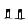 UNV54055 - Economy Bookends, Nonskid, 4.75 x 5.25 x 5, Heavy Gauge Steel, Black, 1 Pair