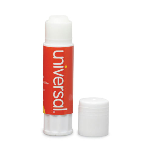 Universal Permanent Glue Stick, Clear - 12 pack, 1.3 oz sticks