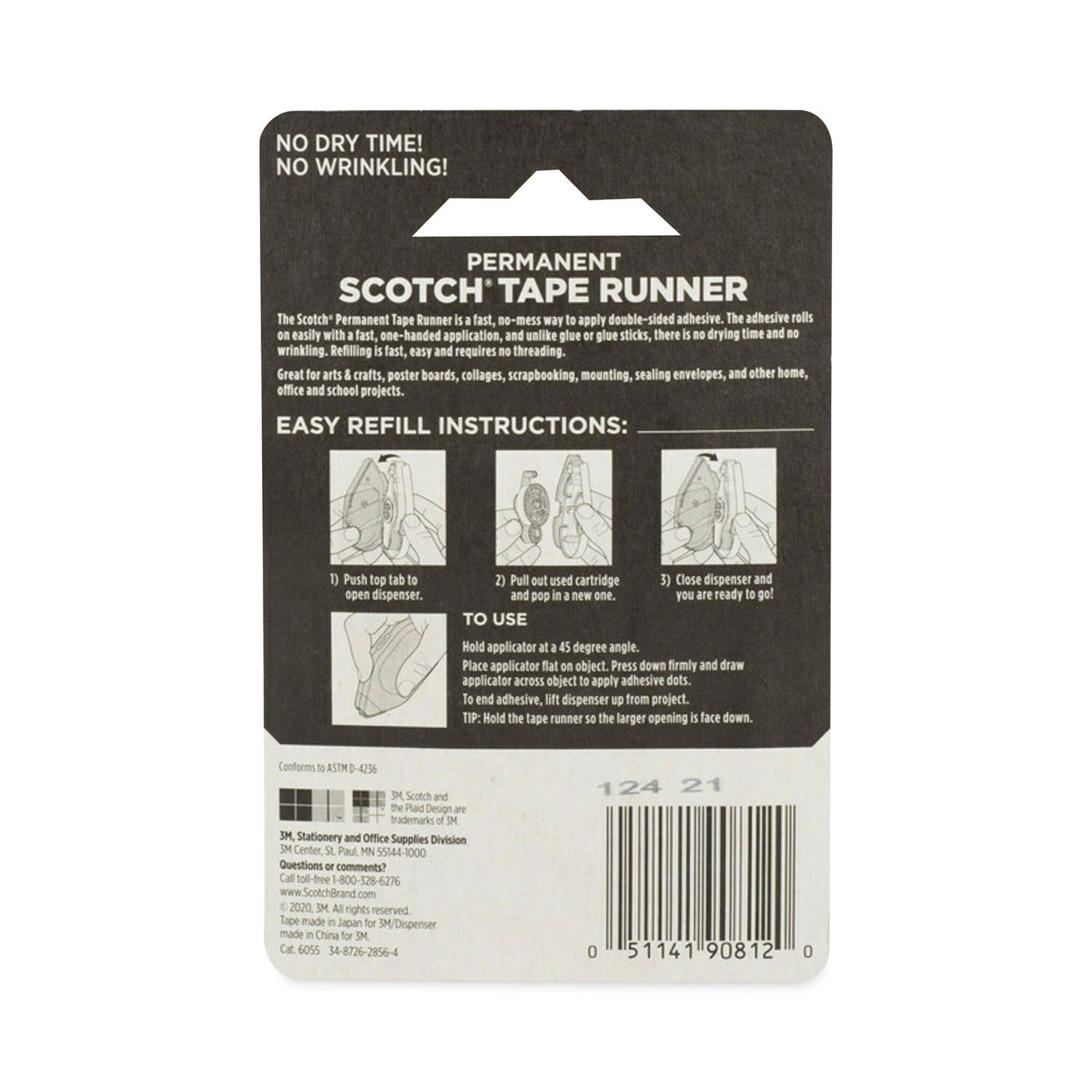 Tape Runner by Scotch® MMM6055 | OnTimeSupplies.com 