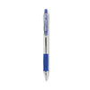 PIL32211 - EasyTouch Ballpoint Pen, Retractable, Fine 0.7 mm, Blue Ink, Clear Barrel, Dozen