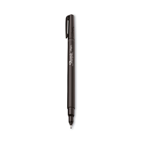Sharpie Permanent Felt Tip Pens, Assorted Colours, Fine 0.4 mm, Pack of 12
