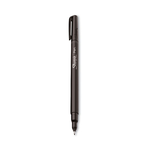  SHARPIE Felt Tip Pens, Fine Point (0.4mm), Black, 12 Count :  Permanent Markers : Office Products