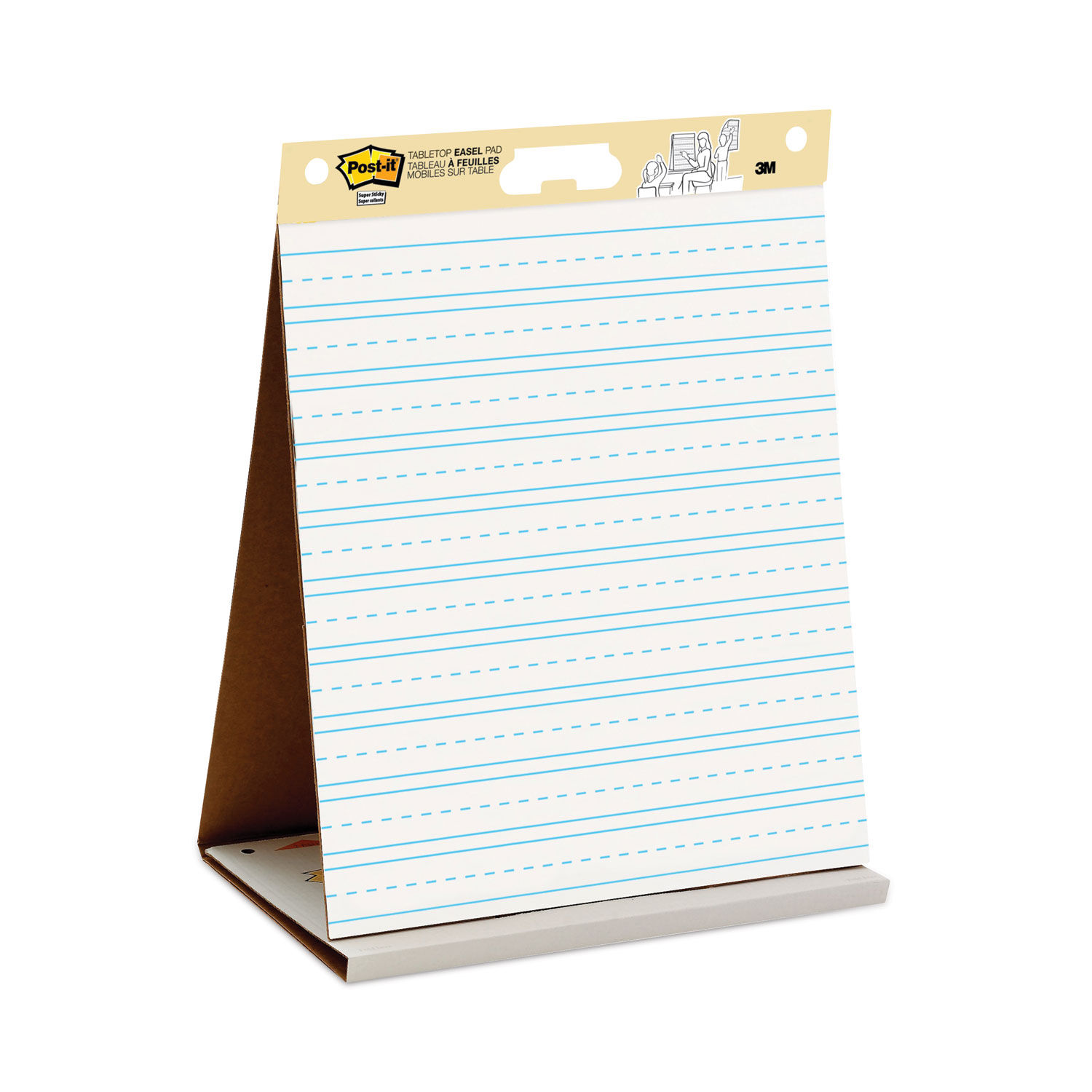 Self-Stick Tabletop Easel Pad with Command Strips by Post-it