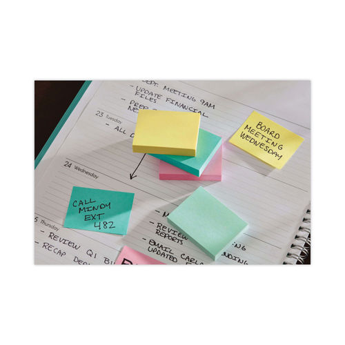 Post-it Notes, 3 in x 3 in, Canary Yellow, 27 Pads/Pack