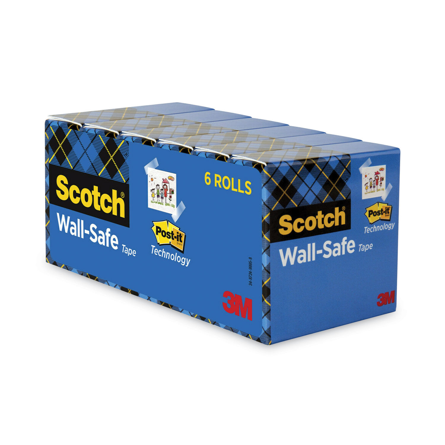 Scotch® Wall-Safe Tape