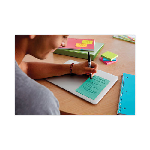 Pads in Supernova Neon Collection Colors by Post-it® Notes Super