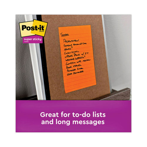 Post-it 3pk 3 X 3 Super Sticky Notes 45 Sheets/pad Energy Boost  Collection : Target