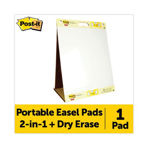 Post-it Super Sticky Tabletop Easel Pad, 20 x 23, 20 Sheets/Pad (563DE)