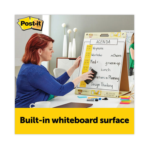 Post-it Self-Stick Tabletop Easel Pad with Dry Erase Surface - MMM563DE 