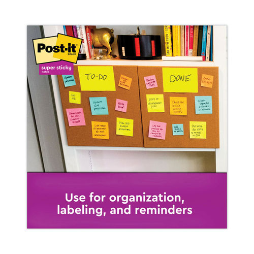 Meeting Notes in Energy Boost Collection Colors by Post-it® Notes Super  Sticky MMM6845SSP
