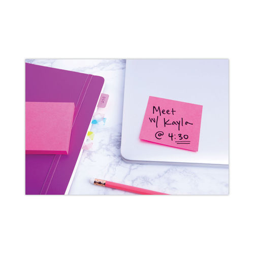 Post-it Notes - Mini Cubes, 2 x 2, Green Wave, 400/Pad - 3 Pads/Pack